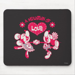 Tapis De Souris Yodelberg Mickey Montagne de l'amour