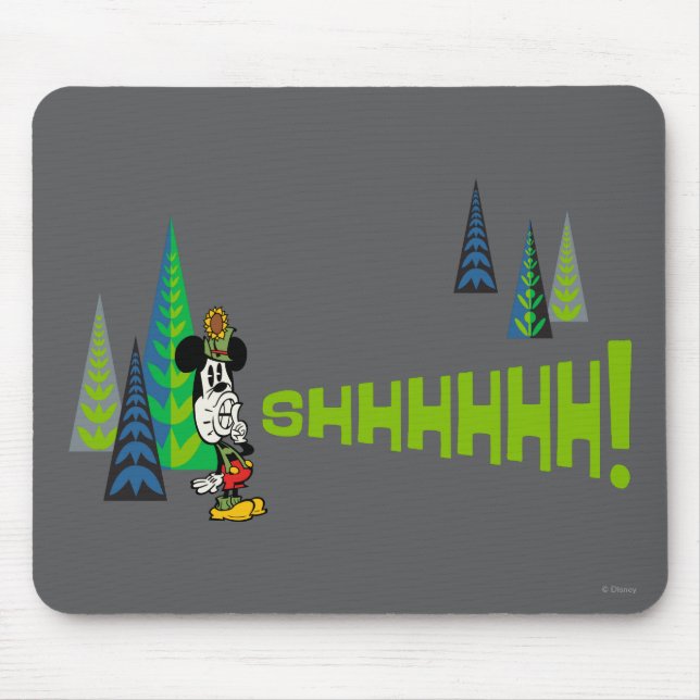 Tapis De Souris Yodelberg Mickey | Shh (Devant)
