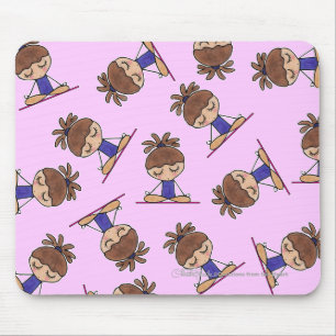Tapis De Souris Yoga Girl