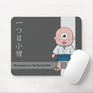 Tapis De Souris Yokai Hitotsume-kozo (enfant borgne)
