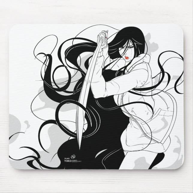 Tapis De Souris Yoko - Katana (Devant)