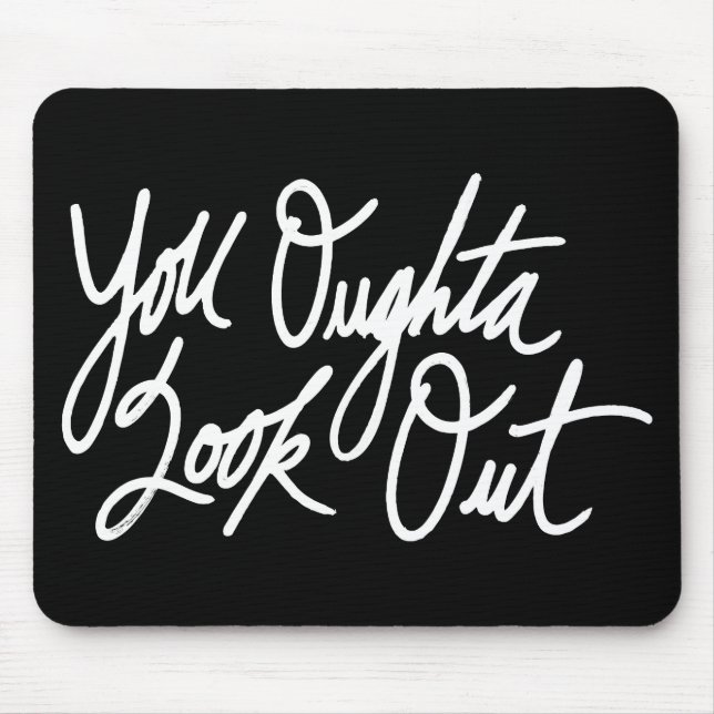 Tapis De Souris YOLO par l'amour je (Devant)