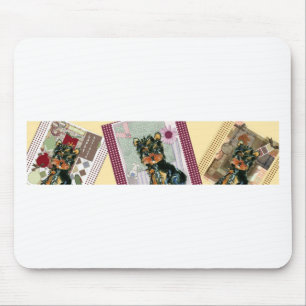 TAPIS DE SOURIS YORKIES DE FÊTE