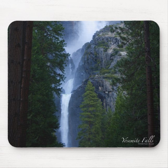 Tapis De Souris Yosemite Falls Mousepad (Devant)