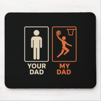 Tapis De Souris Your Dad My Dad Sketll Dunk Daughter Son Father's 