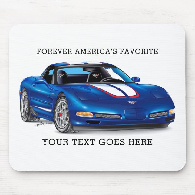 TAPIS DE SOURIS Z0SIX COMMEMORATIVE AUTOMOBILE ART (Devant)