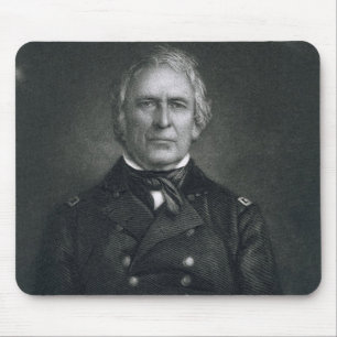 Tapis De Souris Zachary Taylor, gravé après un daguerréotype pa