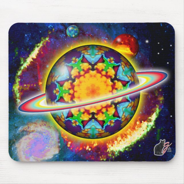 Tapis De Souris Zargon Orbz Kaleid (Devant)
