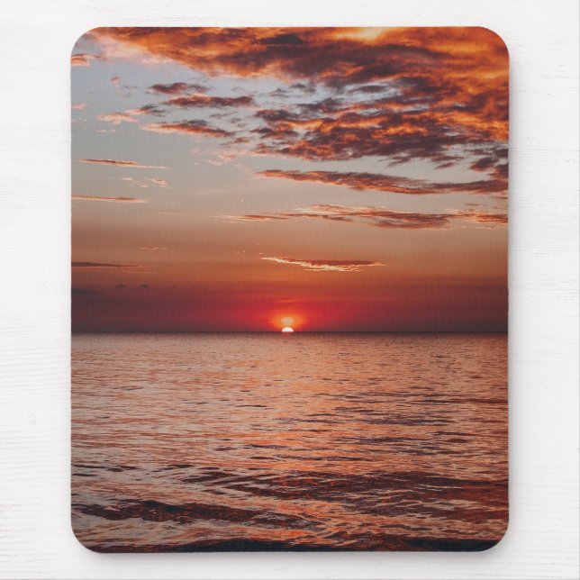 Tapis De Souris Zazzle ciel mer soleil mousepad (Devant)