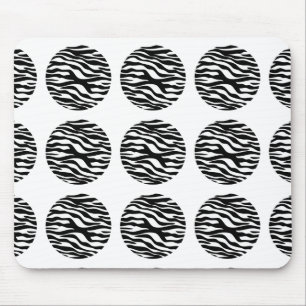 Tapis De Souris Zebra Print Pois Mousepad
