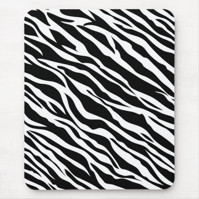 Tapis De Souris Zebra Print Souris Pad (Devant)
