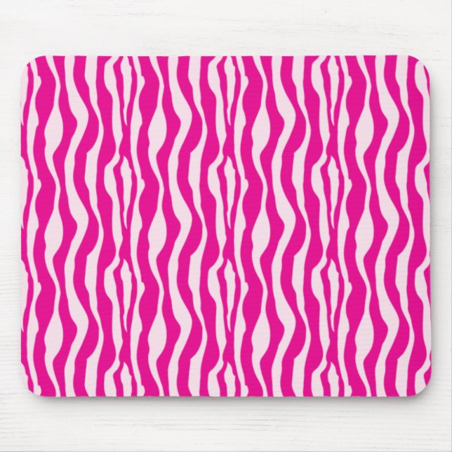 Tapis De Souris Zèbre rose (Devant)