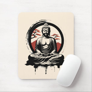 Tapis De Souris Zen Bouddha Japonais