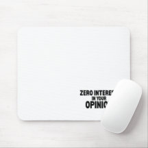 Zéro Intérêt Pour Votre Opinion Minimaliste