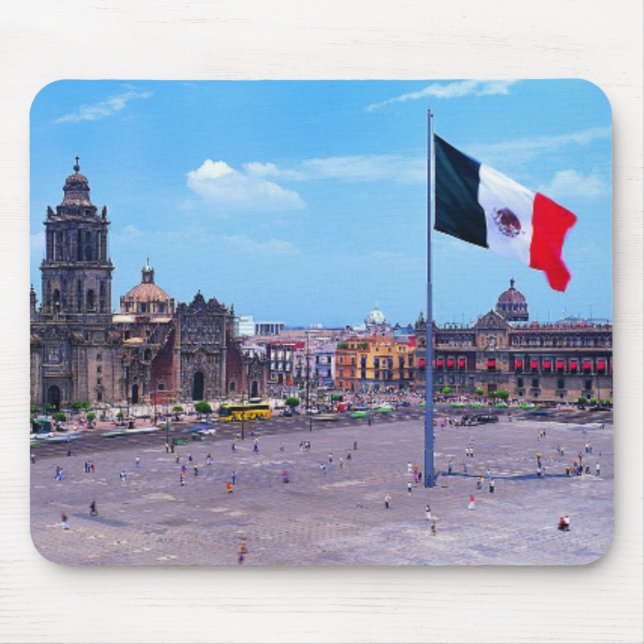 Tapis De Souris Zocalo, Mexico, Mexique (Devant)