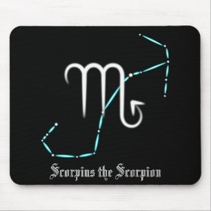 Tapis De Souris Zodiac Constellation Scorpio Souris Pad