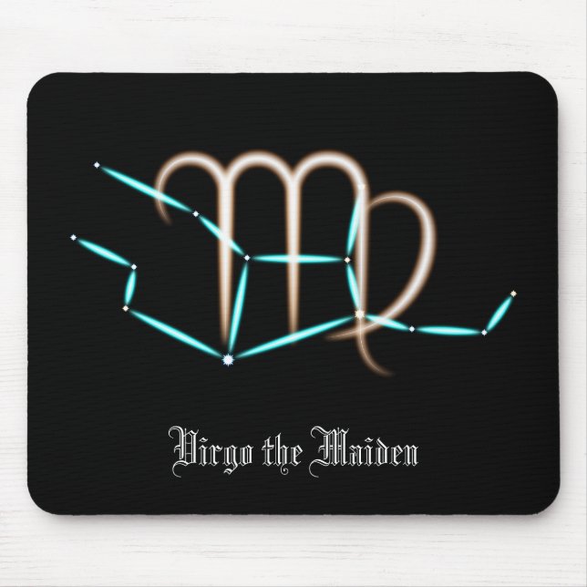 Tapis De Souris Zodiac Constellation Virgo Pad (Devant)
