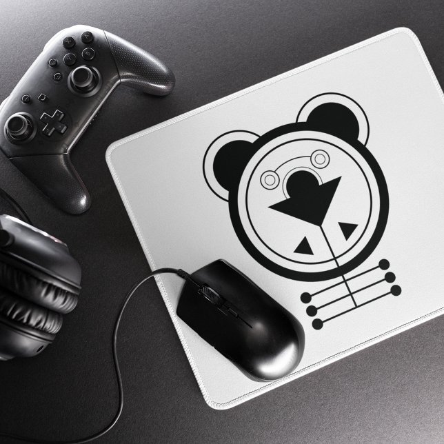 Tapis De Souris Zodiaque géométrique Tatsu Dragon (Unleash zodiac power at your desk with the Tatsu Dragon mouse pad.)