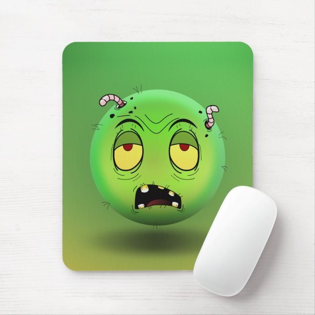 Tapis De Souris Zombiemoji (Avec souris)