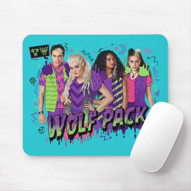 Tapis De Souris Zombies 2 | Pack Wolf (Avec souris)