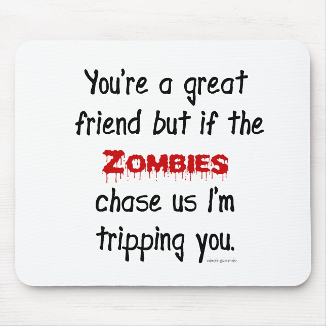 Tapis De Souris Zombis (Devant)