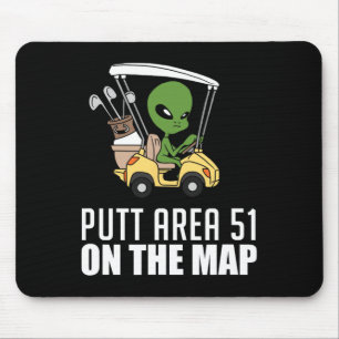 Tapis De Souris Zone de putting Fifty One 51 sur la carte Joueur d