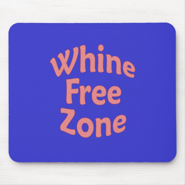 Tapis De Souris Zone franche de gémissement (Devant)