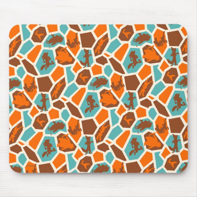 Tapis De Souris Zootopia | MOTIF POSTER DE ANIMAL (Devant)