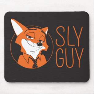 Tapis De Souris Zootopia Nick Wilde - Sly Guy