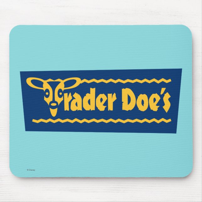 Tapis De Souris Zootopia | Trader Doe's (Devant)