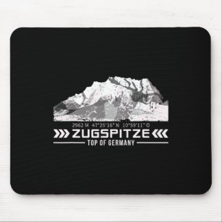 Tapis De Souris Zugspitze Alps Wetterstein Mountains Hiking Climbi