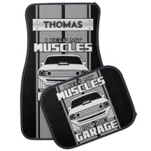 Je Garde Mes Muscles Dans Le Garage Muscle Voiture