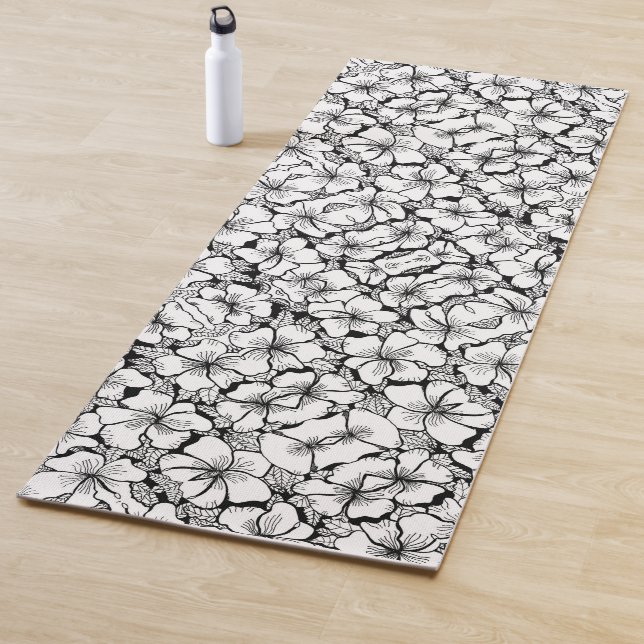 Tapis De Yoga 112 - Hibiscus Yoga Mat (En situation)