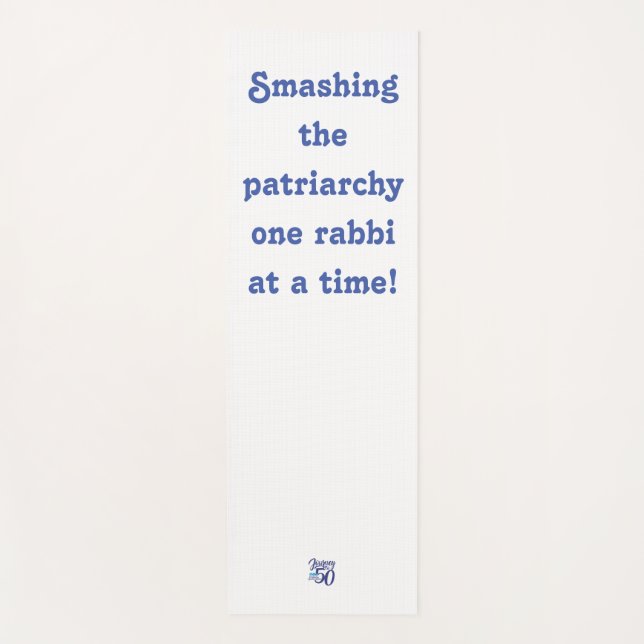 Tapis De Yoga 50 ans de RabbisYoga Mat (Devant)