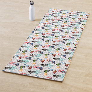 Tapis De Yoga 8Bit Avengers Attaquent