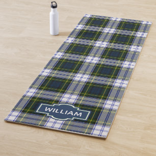Tapis de yoga à carreaux Tartan Gordon Dress