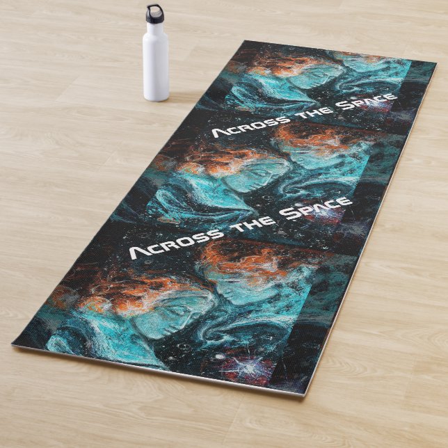 Tapis De Yoga À travers l'espace (En situation)