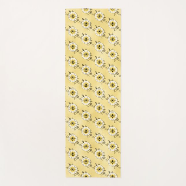 Tapis De Yoga Abeille (Devant)