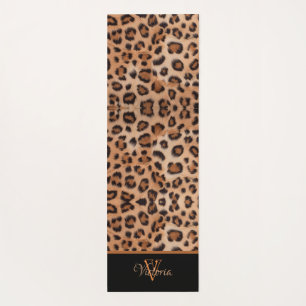 Tapis De Yoga Adoptez Votre Côté Sauvage avec une Impression de