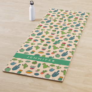 Tapis De Yoga Ajoutez votre motif mignon nommé de position de