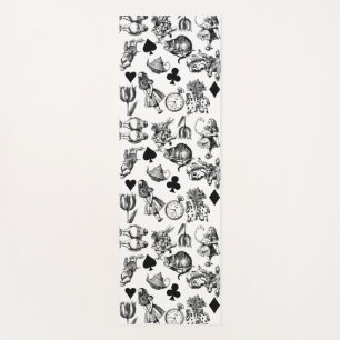 Tapis De Yoga Alice White Rabbit Wonderland Classic
