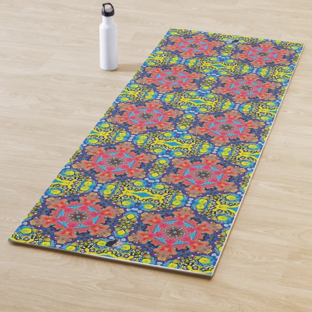 Tapis De Yoga Amonium Kaleids Yoga Mat (En situation)