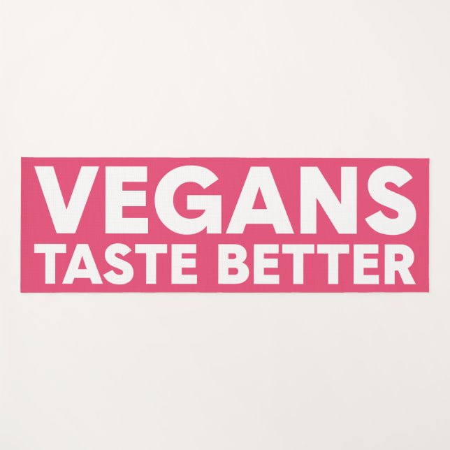 Tapis De Yoga Appel Vegan (Devant (Horizontal))