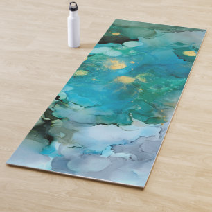 Tapis De Yoga Aqua Brume I