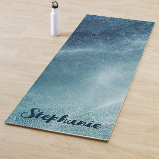 Tapis De Yoga Aquarelle Abstraite Yoga Mat