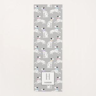 Tapis De Yoga Aquarelle de chien dalmate Pog Poka Dot Animal