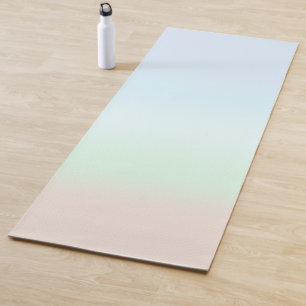 Tapis De Yoga Arc-en-ciel coloré moderne