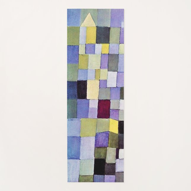 Tapis De Yoga Architecture, Paul Klee (Devant)