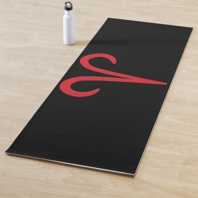 Tapis De Yoga ARIES Red Astrology (En situation)