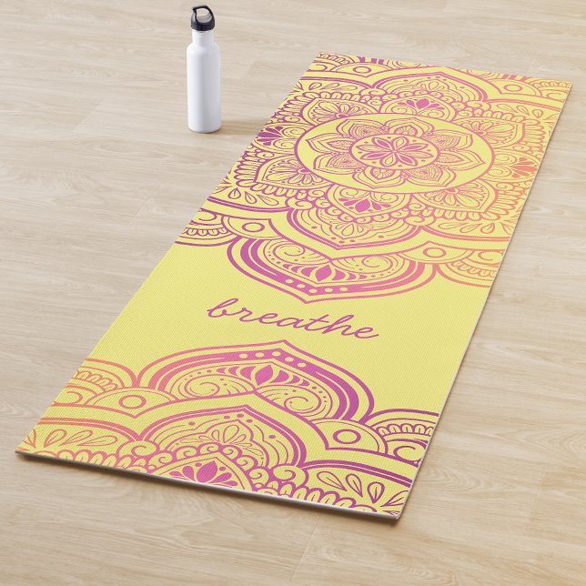 Tapis De Yoga Auri Mandala Personalized Yoga Mat (Créateur téléchargé)